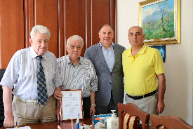 Благодарственное письмо постоянному гостю от главы города-курорта Кисловодска